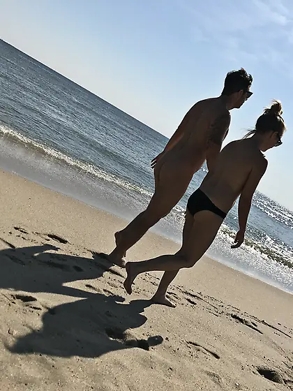 Candid beach girls #01