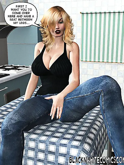 Blonde bitch begging black