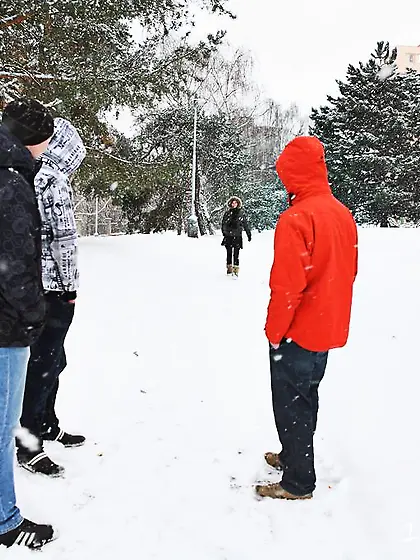 Miroslav, Filip, Iveta, Valerij