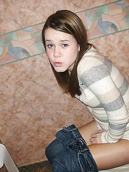 Toilet and pee girls