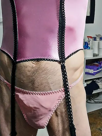 Cdmichelle Wearing Pink Lingerie