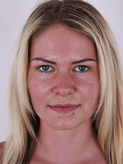 Blonde bitch yellow bra