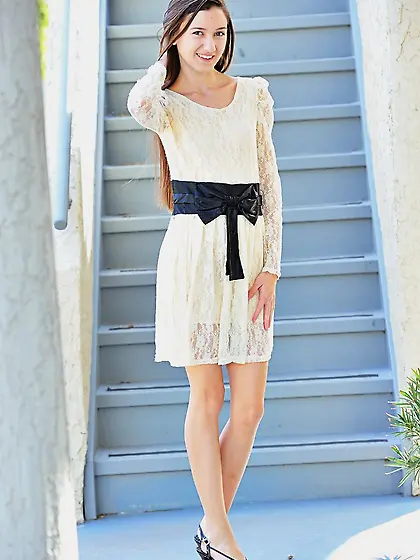 American small tits skinny flexible teen