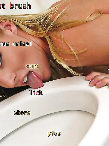 the human toilet brush