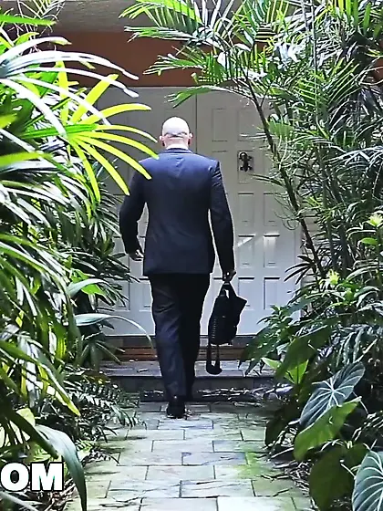 Bald guy sticks huge