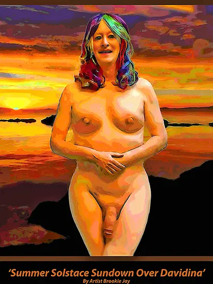 Erotica Art Model Davidina Sundown Canada