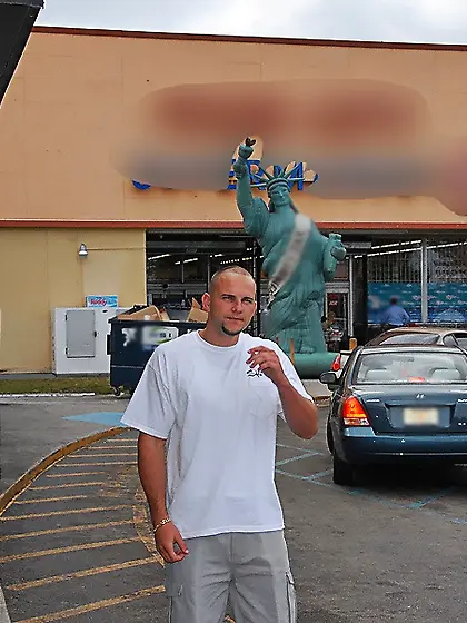 Slutty blonde Eve Evans strips for her lover and then blows his