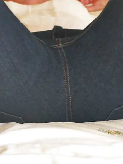 Slut wife in tight jeans