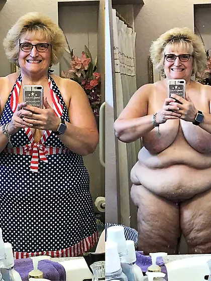 Photo for friends vs private photo (grannies)