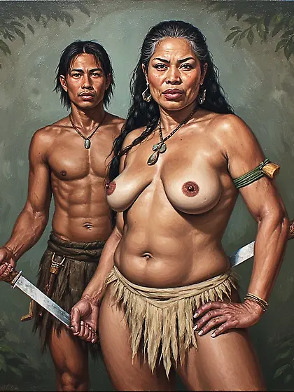 Female Asian Jungle Warrior