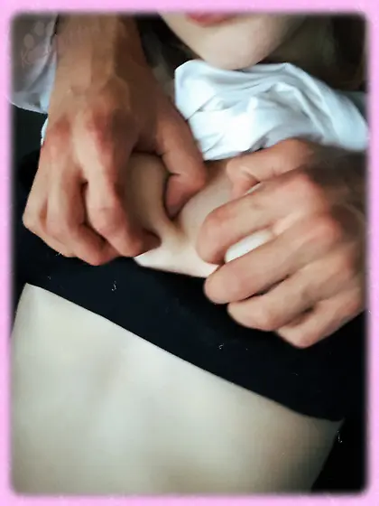 Dumb Teen Slut Lets Old Man Grab Her Boobs