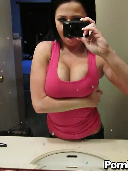 This busty girl blows a big dong and rides it later in this hot