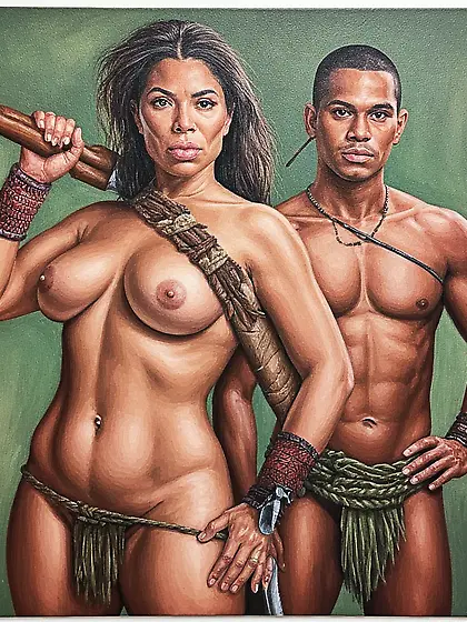 Female Asian Jungle Warrior