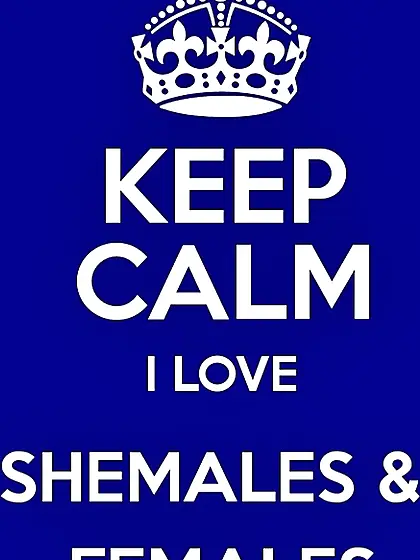 I have a huge thing for shemales