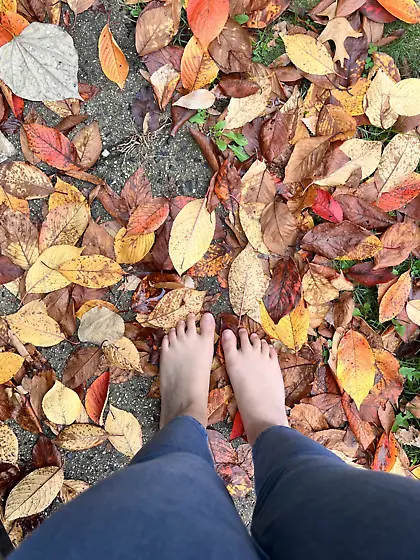 US Indian College Girl Feet