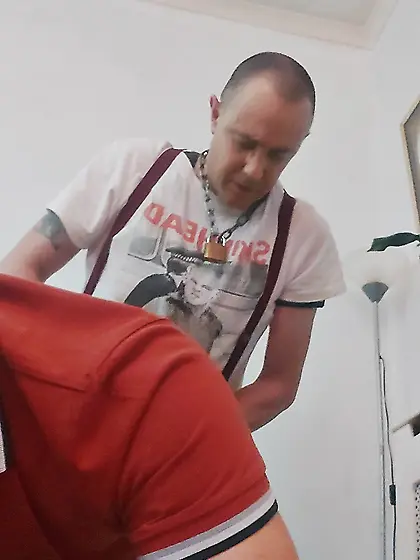 Gay skinhead boots salute sex