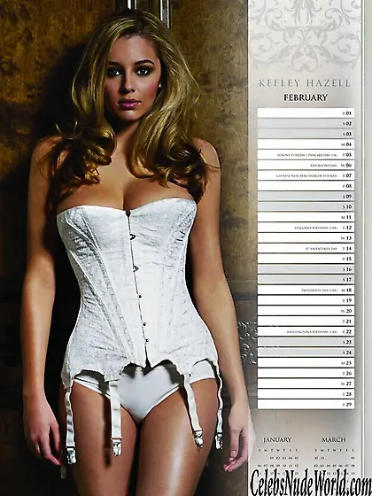 keeley hazell calendar 2008