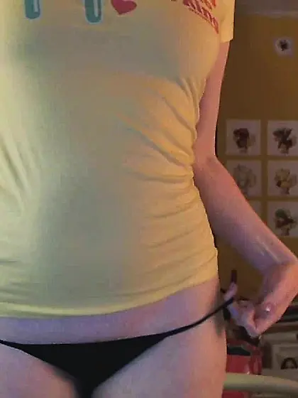 Naughty babe Lucy OHara shows off her mad curves and plays with