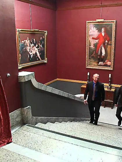 Horny gay couple enjoying