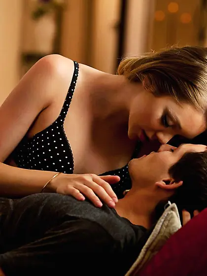 Sassy teen Jessie Andrews worships every inch of hard cock with