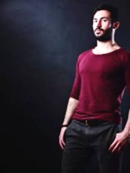 Brunette adonis perform anal