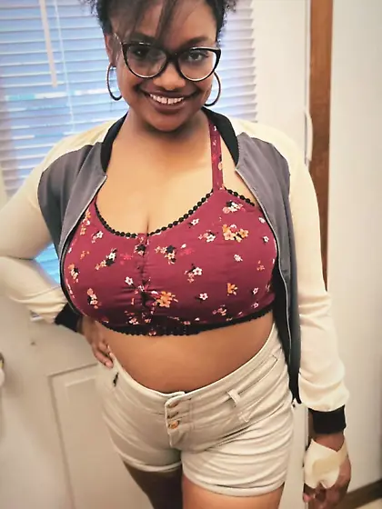 Ebony Patrice naked clothed and unclothed