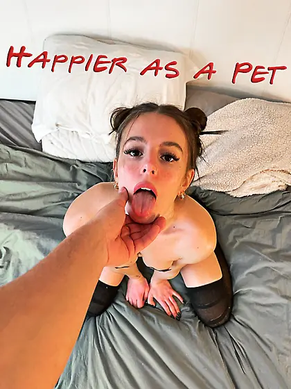 Happier as a pet