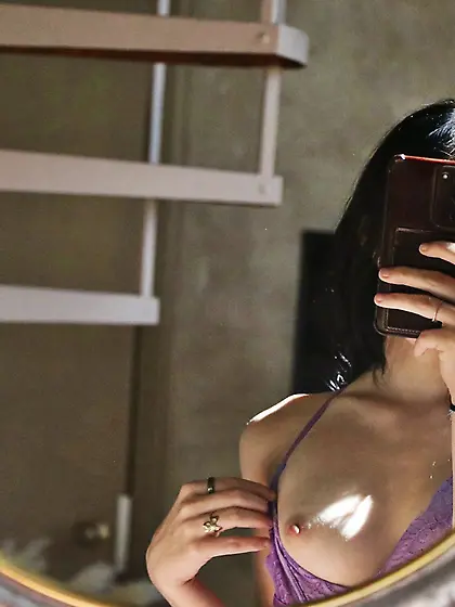 Brianna shows off her tiny titties