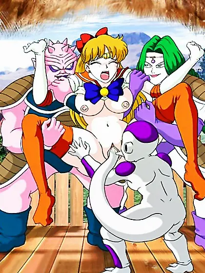 Sailor Moon Dragon Ball Hentai Gonzo