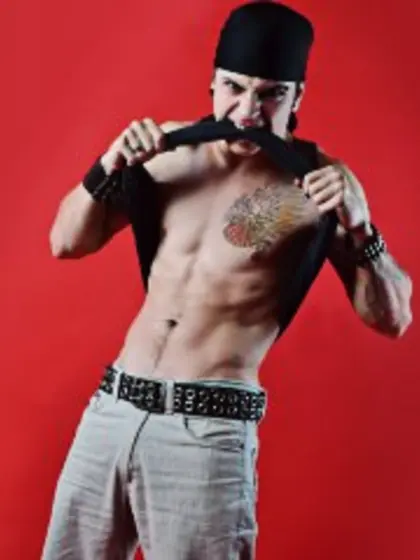 Brunette Young Man Shawn Close Up.