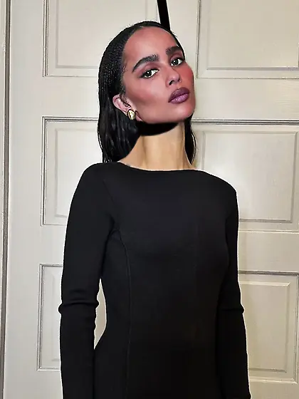 She's waiting for you to stretch her long neck