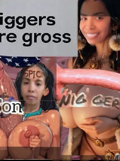 Niggers worship White cock