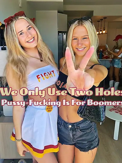 Pussy-fucking is for boomers