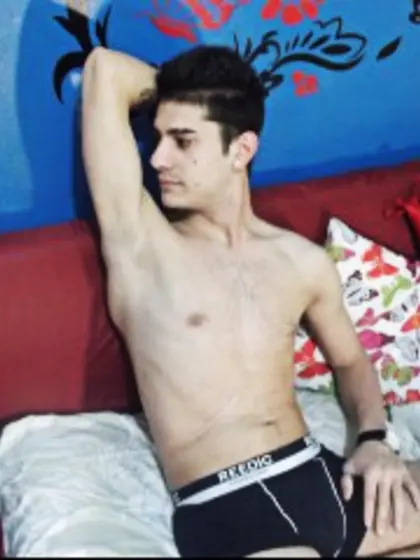 Brunette Young Man Andy.