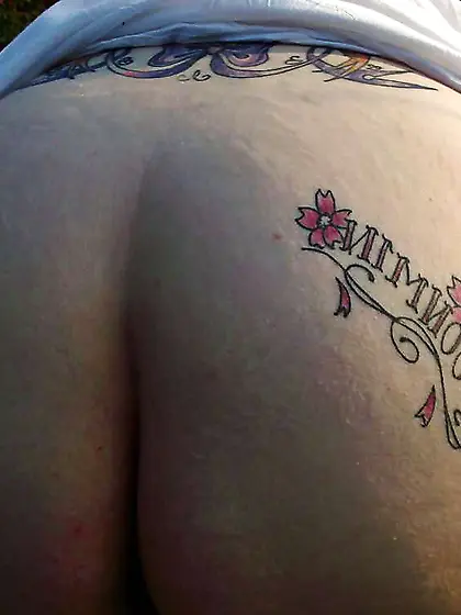 Outside and naked again