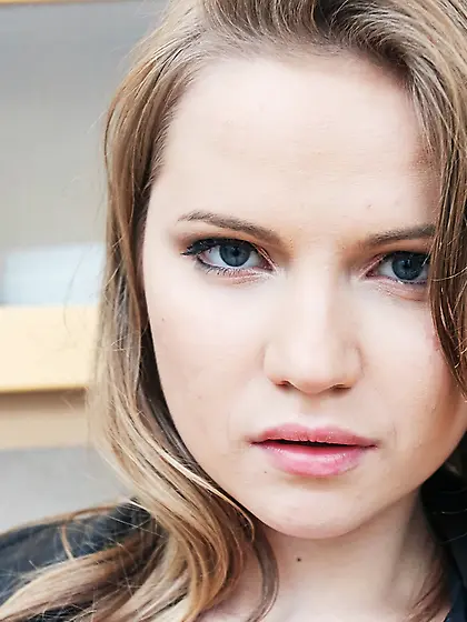 Tiny skinny teen solo