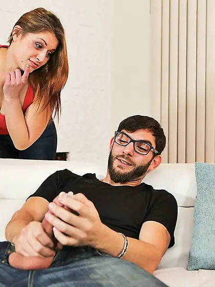 European perfect deepthroat