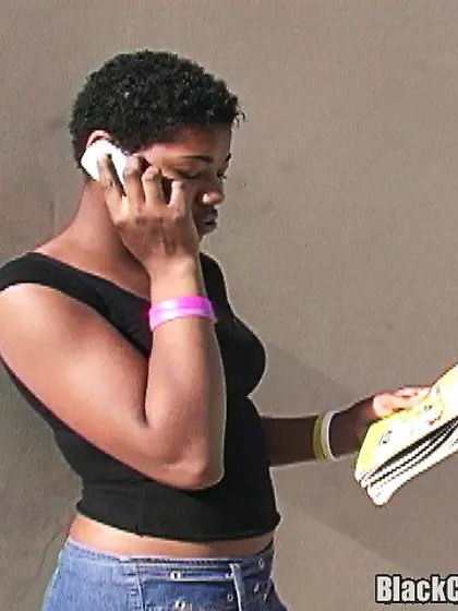 Shaort haired black teen