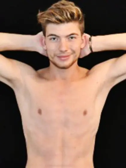 Blonde Young Man Alex.