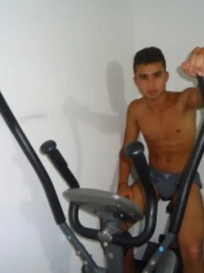 Brunette Young Man Mack Antony Oil.