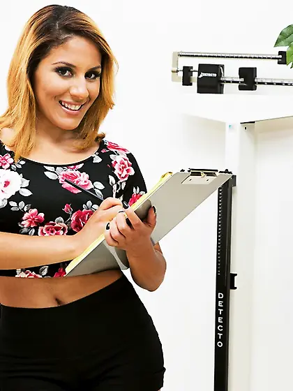 Steaming hot babe black