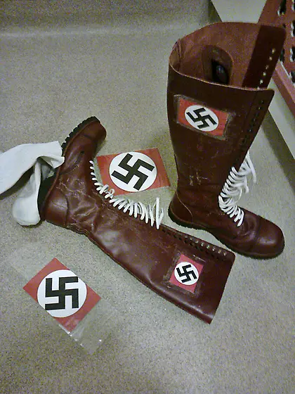 Skinhead gay sex boots