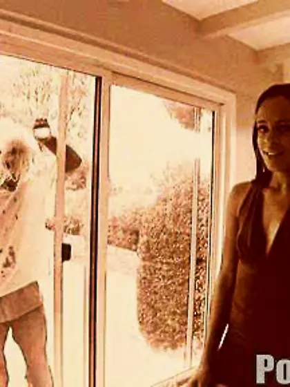 Hung black stud slips