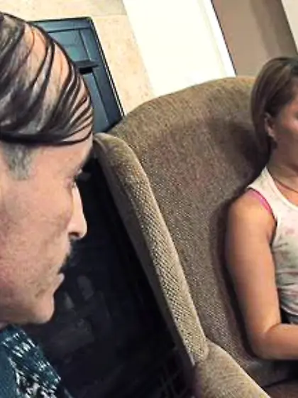 Dirty blonde babe ghost