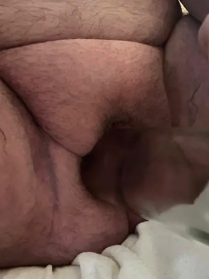 Pig hog with bottle to please