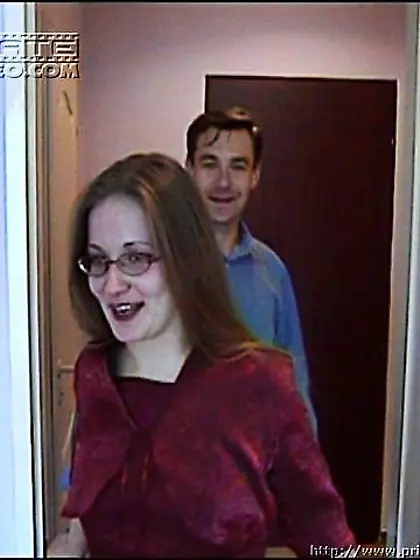 Double blowjob and penetration