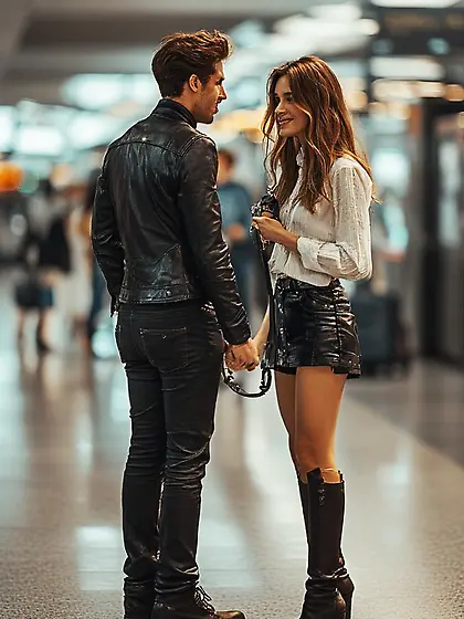 A submissive goes to meet her new Dominants (pt1)