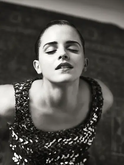 Emma Watson,  cum for Emma Watson's pixie haircut
