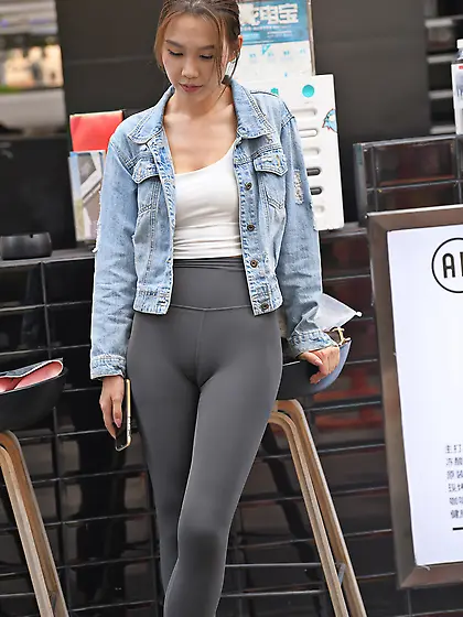 Asians in Yoga Pants