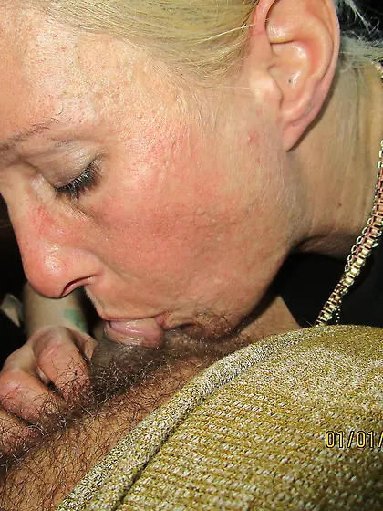 homeless MILF Angie paid to bareback cock in a car